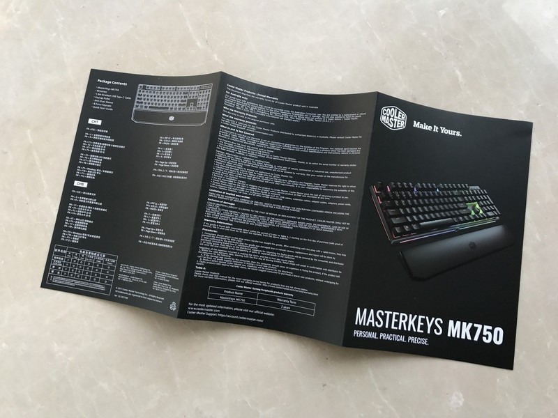 【从前以后】实话实说系列之酷冷至尊MK750——千元市场的互怼作品