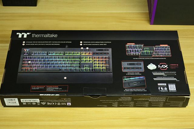 全能等效，自带集线接口的银轴旗舰键盘——Tt X1星脉 RGB