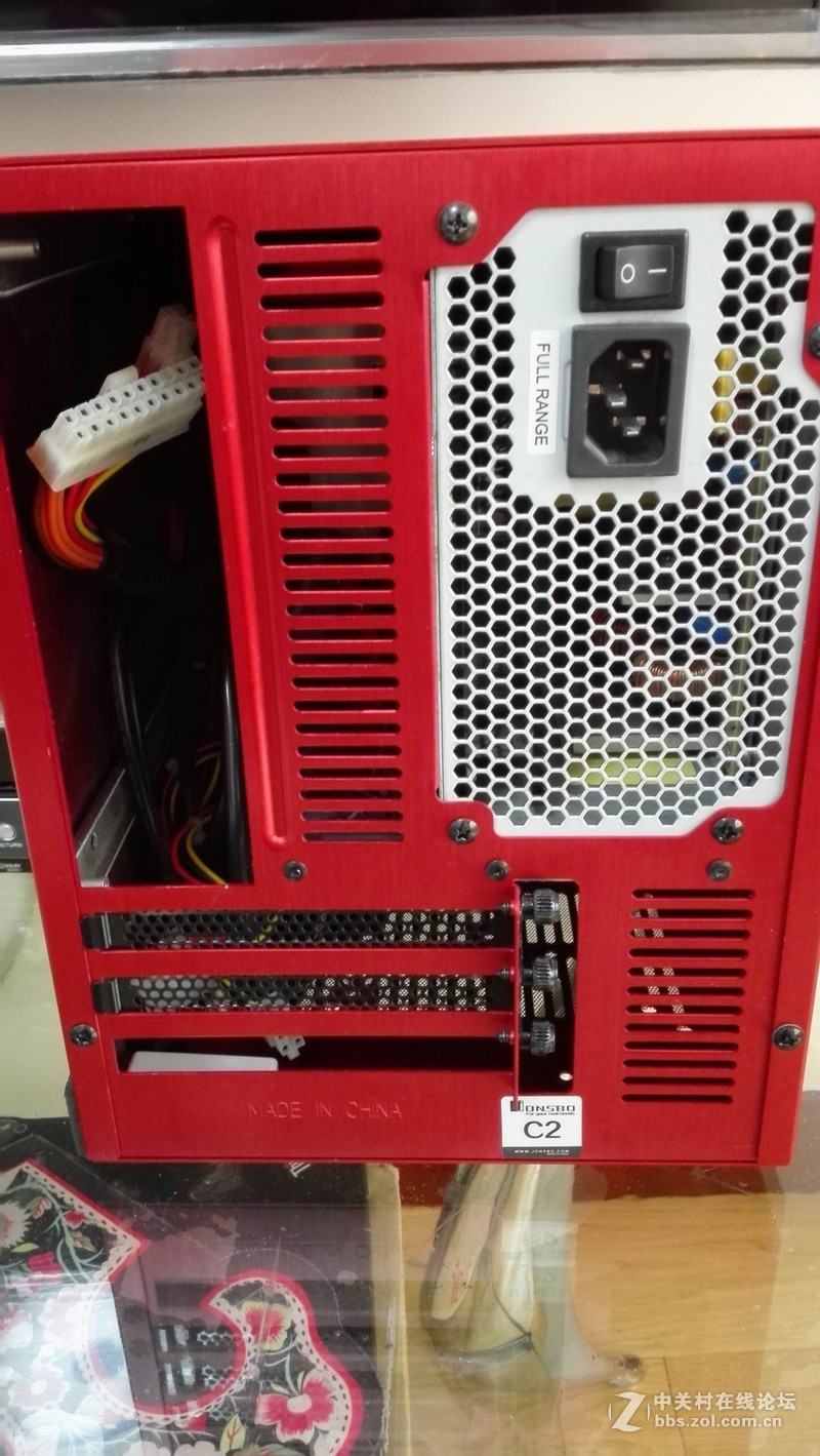 出乔思伯（JONSBO） C2 全铝机箱 红色mini机箱。100元自取。