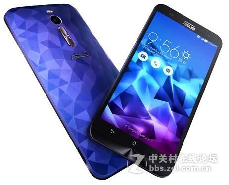 钻石外观—华硕Zenfone2晶钻后壳（蓝钻版）图赏