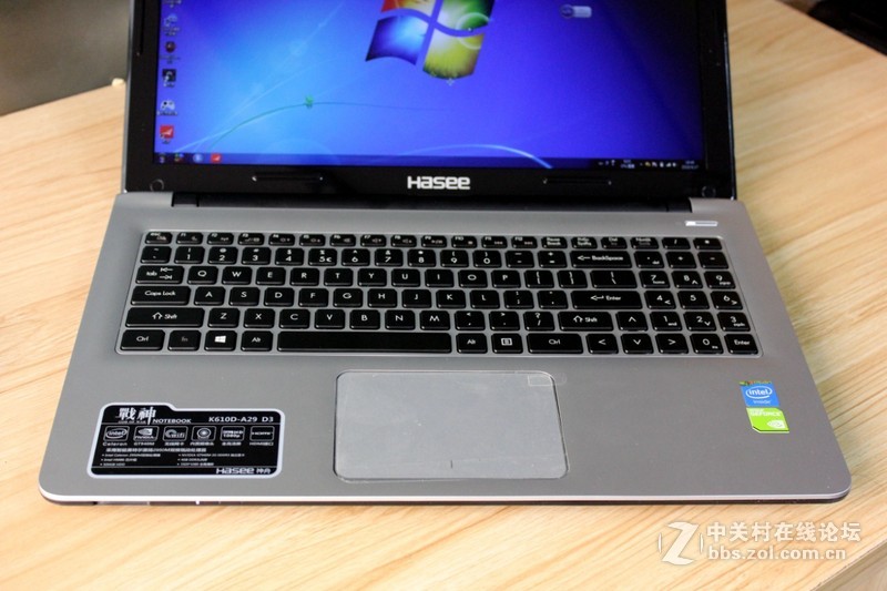 两千元能买到什么样的笔记本，神舟K610D游戏本评测
