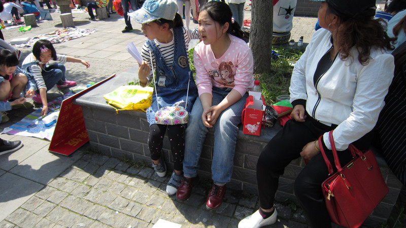 “五一”小新星英语绣溪公园图书跳蚤市场