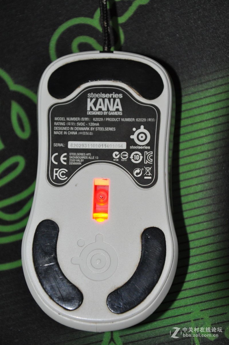 赛睿KANA二手游戏鼠标 SteelSeries KANA鼠标