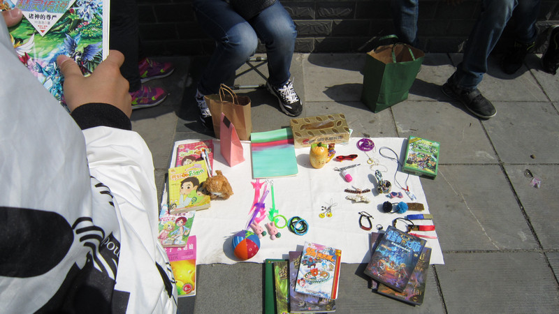 “五一”小新星英语绣溪公园图书跳蚤市场