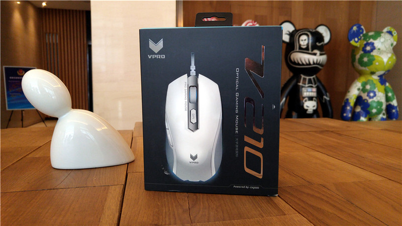 美观典雅 智能感应——雷柏V210白色镜面版鼠标体验