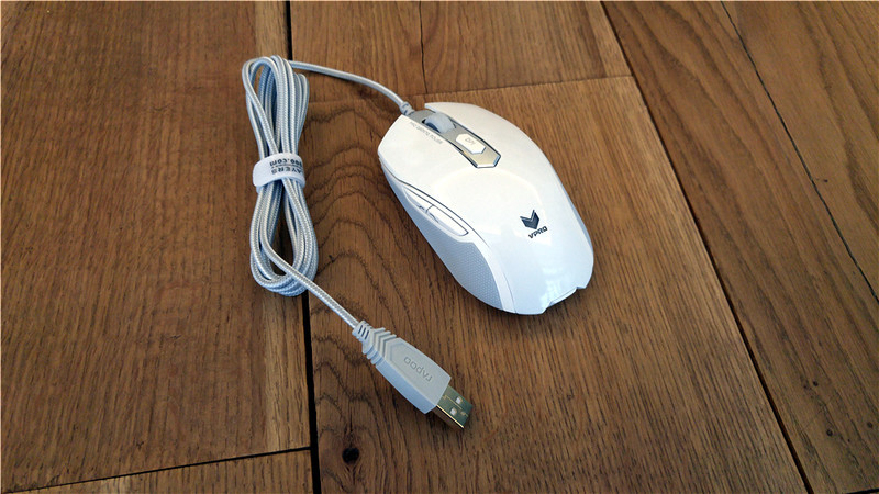 美观典雅 智能感应——雷柏V210白色镜面版鼠标体验