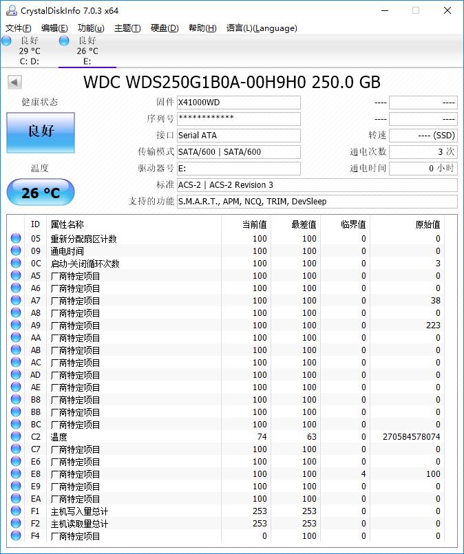 蓝盘家族新成员，WD BLUE 西数蓝盘 SSD 250G 开箱简测！