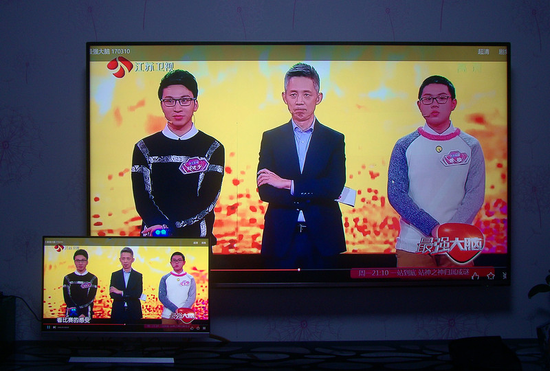 乐事电脑一体机 B400 视频输出 小屏转大屏