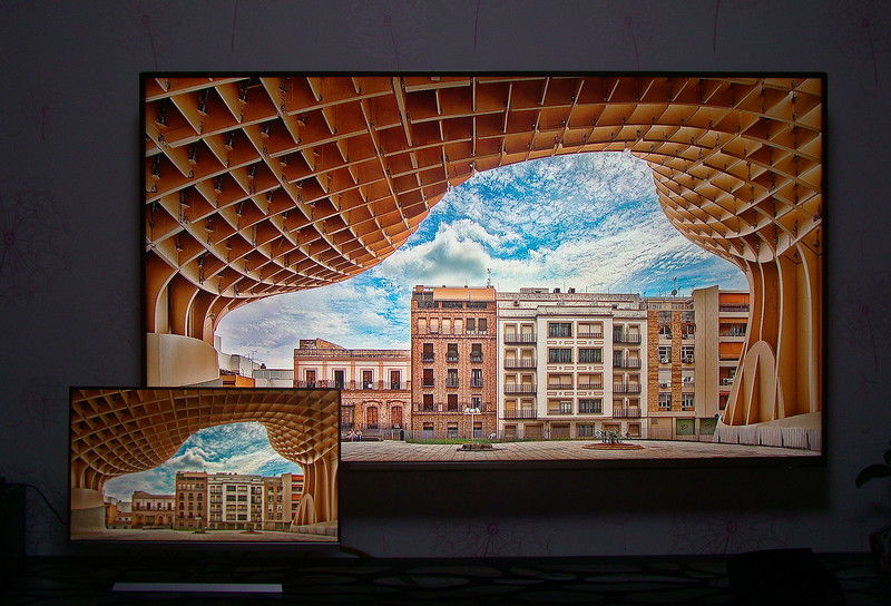 乐事电脑一体机 B400 视频输出 小屏转大屏