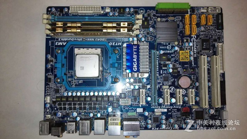 出售 AMD athlon x4 620，技嘉MA770T-up3d，蓝宝石hd4860，宇瞻ddr3 16002G*2