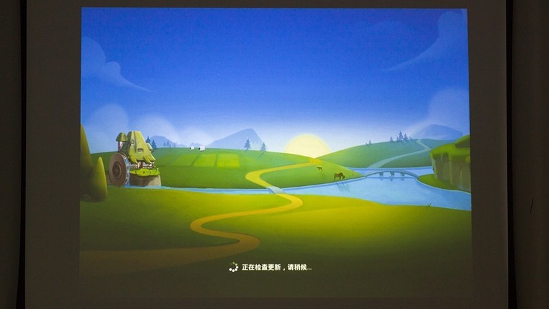 投影可以这么简单，明基e500智能投影体验