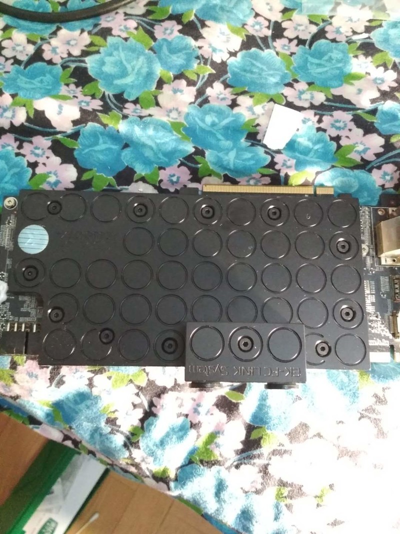 EK GTX680显卡水冷头改装到GTX960显卡上