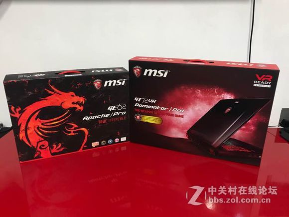 你选哪一个？ gt72 467和ge62 203开箱对比