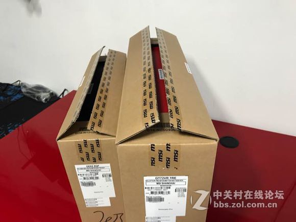 你选哪一个？ gt72 467和ge62 203开箱对比