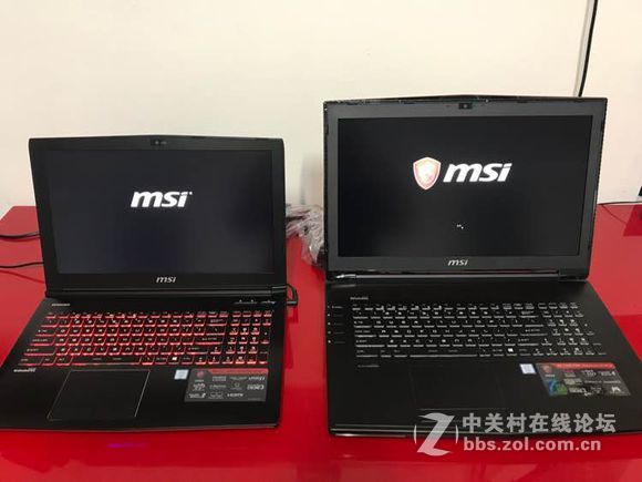 你选哪一个？ gt72 467和ge62 203开箱对比