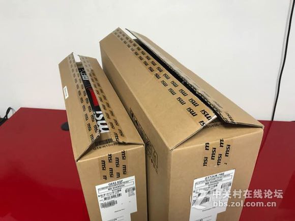 你选哪一个？ gt72 467和ge62 203开箱对比