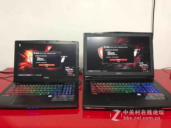 你选哪一个？ gt72 467和ge62 203开箱对比