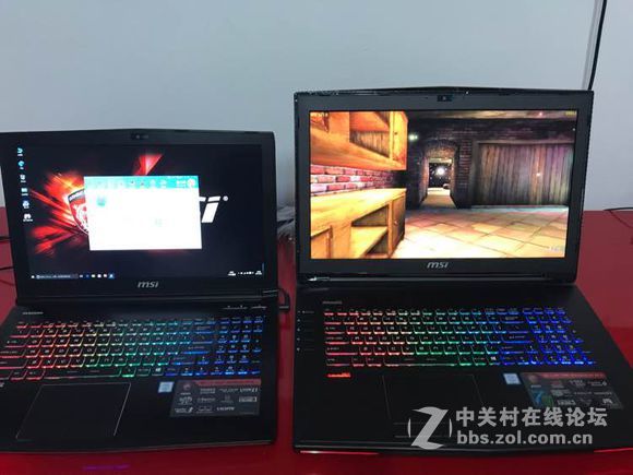 你选哪一个？ gt72 467和ge62 203开箱对比