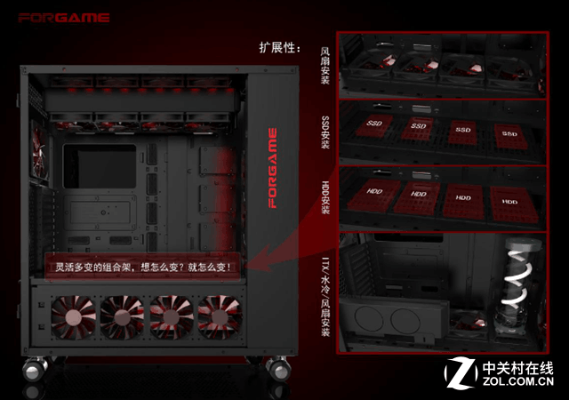 #版主坐堂# FORGAME荣耀10磁盘阵列级机箱：最高18组