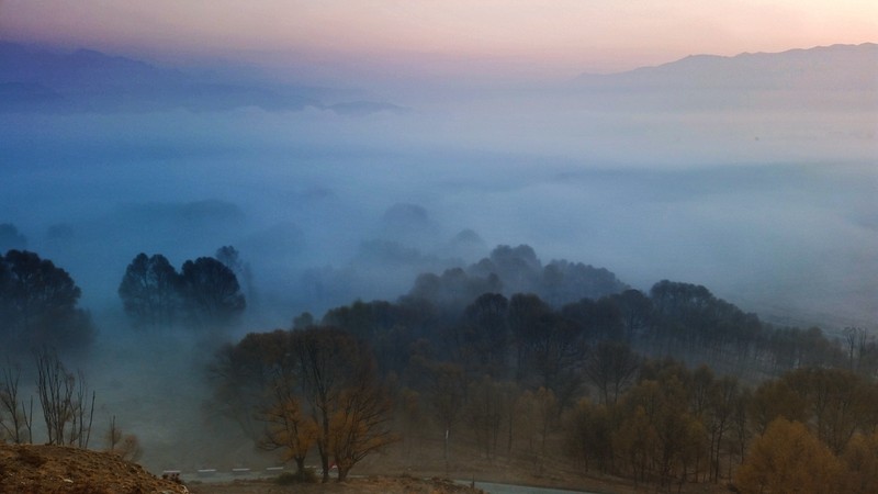 手机看世界~秋色连波