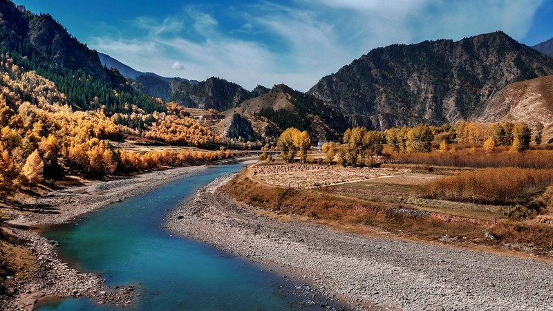 手机看世界~秋色连波