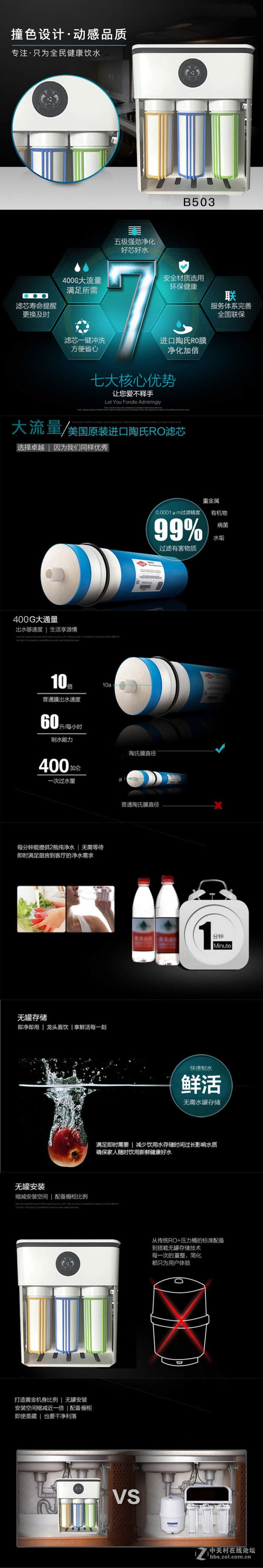 水污染严重，806净化器来清除