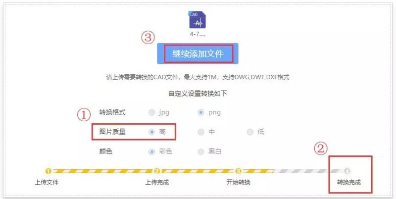 怎么才能将CAD格式的图纸转换出高清的 png格式图纸？