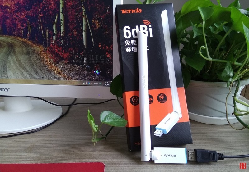 ＃腾达U2穿墙免驱随插随用＃穿墙能力超强，免驱实用-一款价廉物美的大众无线网卡
