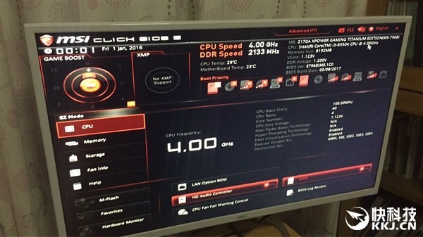 惊人！Intel Z170主板成功点亮i3-8350K！