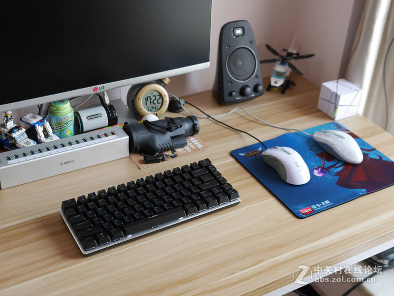 黑爵（Ajazz）极客AK33 RGB版黑轴背光机械键盘开箱体验【附背光模式视频】