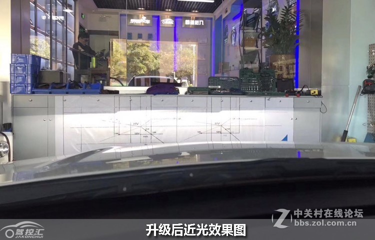 深圳驾控汇北汽绅宝七度英雄旅行版大灯升级,氙气灯透镜