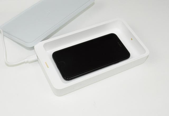 盒内杀菌消毒，盒外无线充电，小米有品FIVE多功能消毒盒开箱