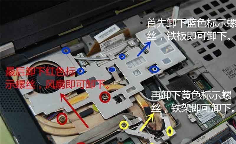 老师傅手把手教你，笔记本电脑拆机清灰图解教程，你不试试？