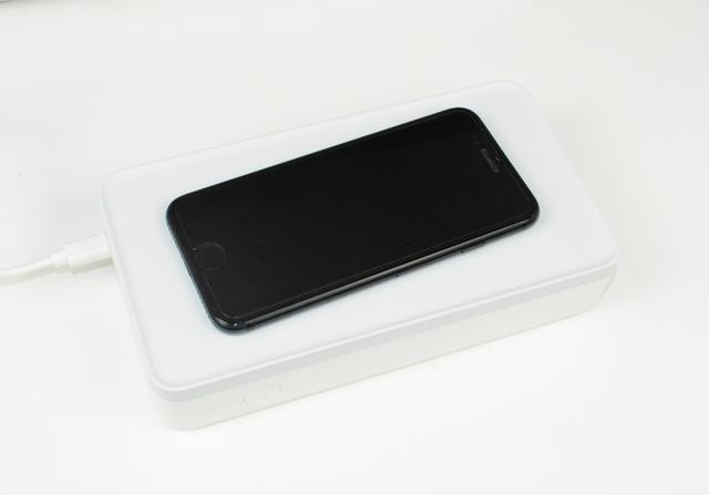 盒内杀菌消毒，盒外无线充电，小米有品FIVE多功能消毒盒开箱