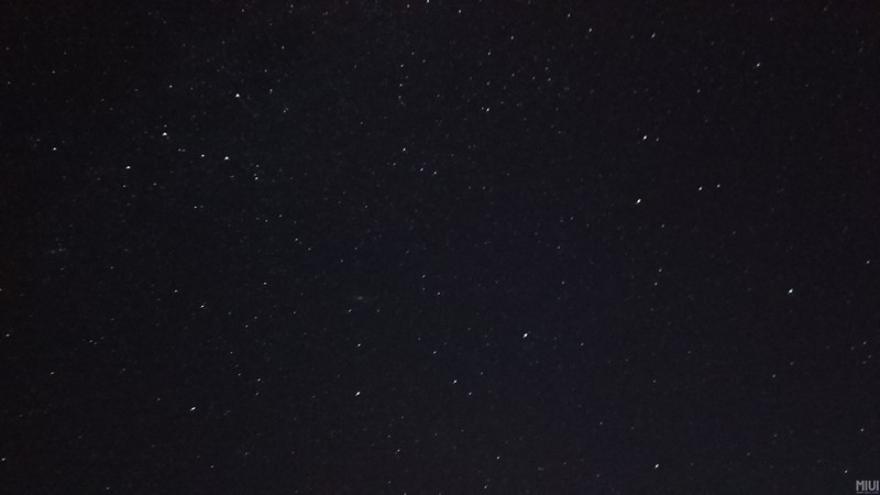 暗夜之眼拍的星空，果然很强，就是防抖很渣！