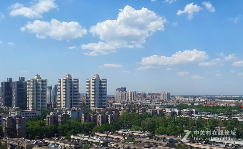 朝霞 白云 黄昏