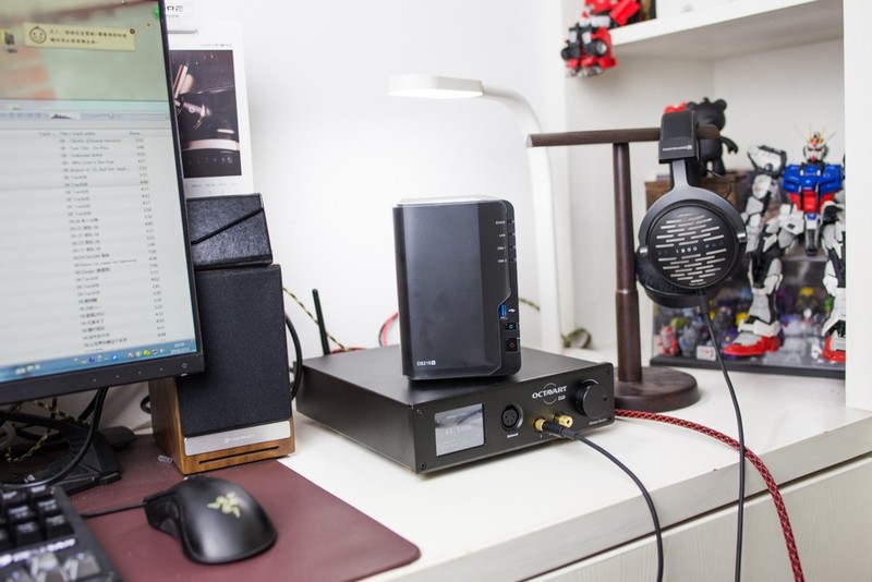 #超大容量 自由存储# HGST 10TB NAS硬盘上手体验（2.群辉DS218+组建音乐云体验）