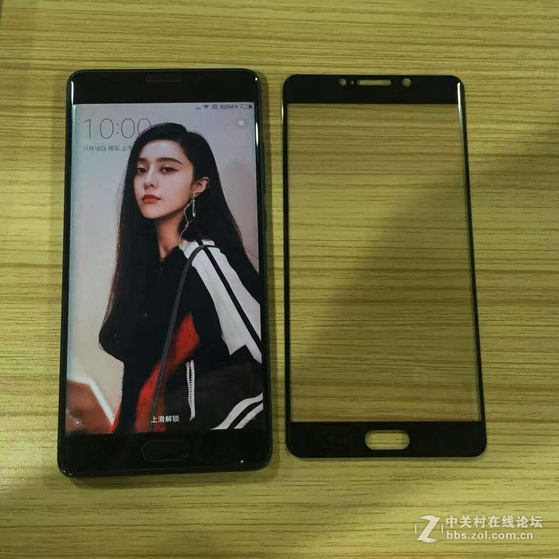 拍照时候的一点小惊喜 有范吧，  PECHANT / 佩晟 小米Note2丝印全屏钢化膜