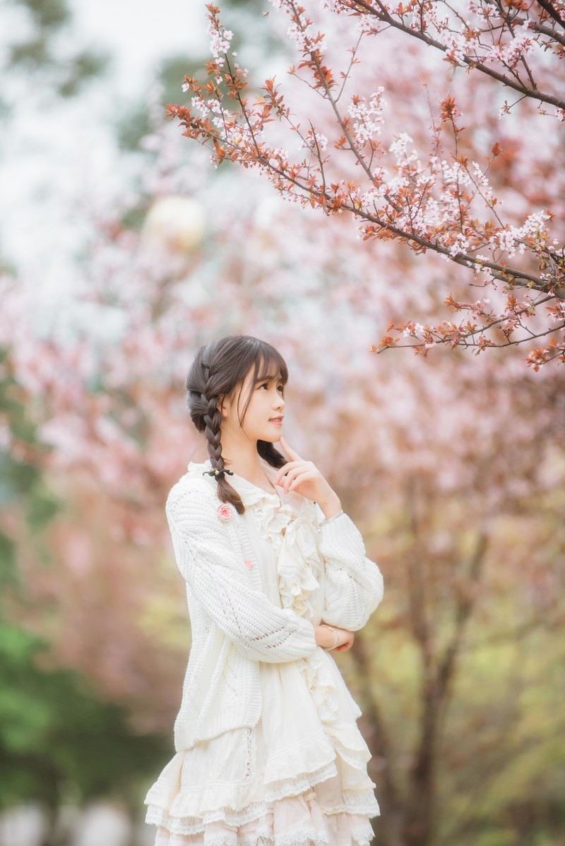 花的日常人像写真