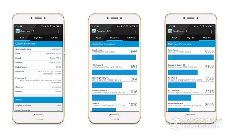 #轻易不说完美#一个大学生的魅族Pro 6深入体验——第七篇：联发科X25性能（含视频）