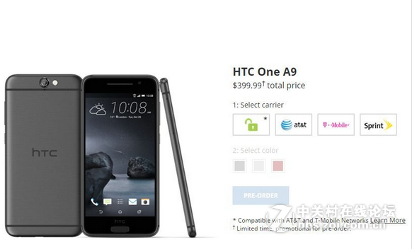 HTC One A9比iPhone 6s更好的九个方面（转载）