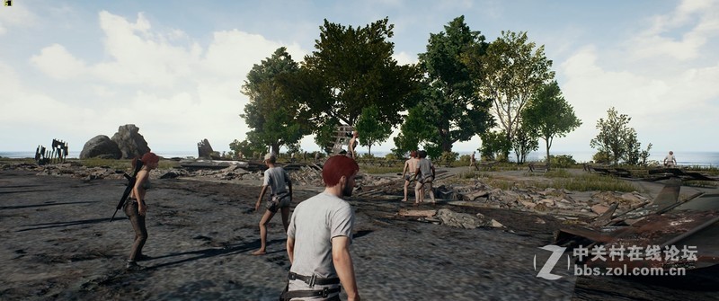 34寸大逃杀，GTX1070冰龙联手M8SE绝地求生