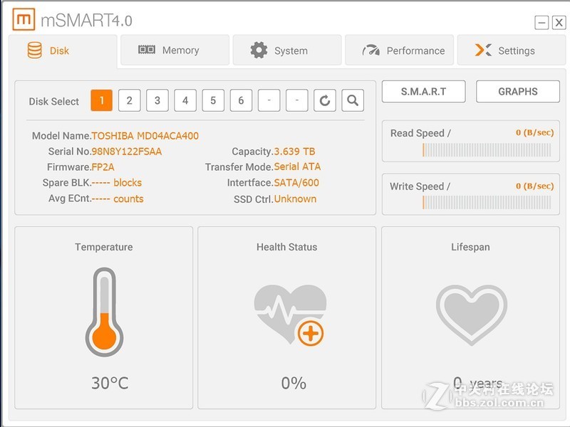 SSD寿命早知道，推荐一个能看写入量可测试的软件