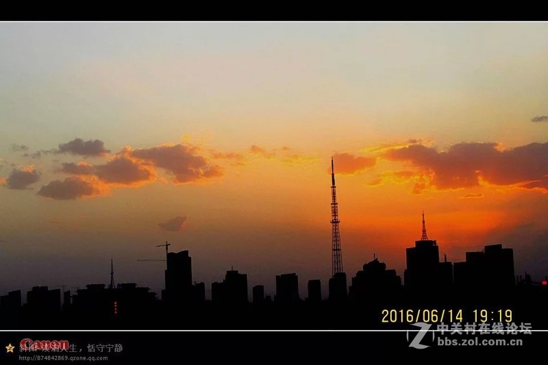 云舒云卷，晚霞靓丽