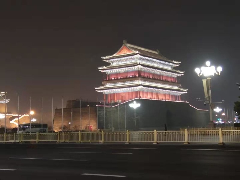 庚子春节初二大前门