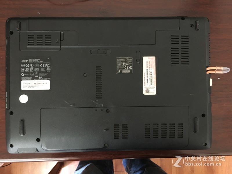 宏基5552G水冷改装视频测试，效果强到爆裂，压力测试在夏天才40多度！！！！