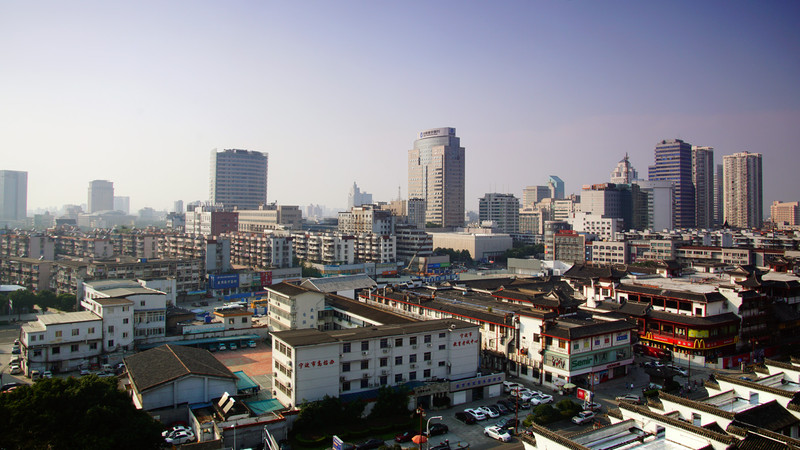 宁波观光市区略影