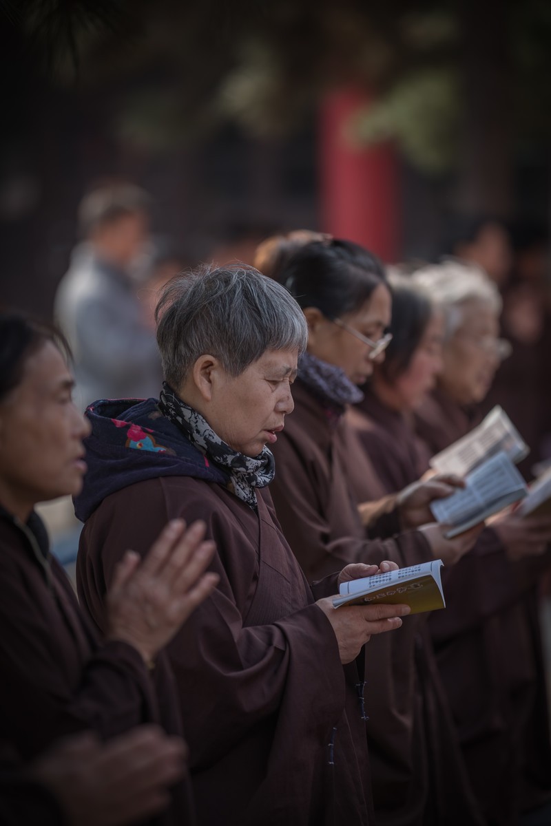 一组佛事法会随拍