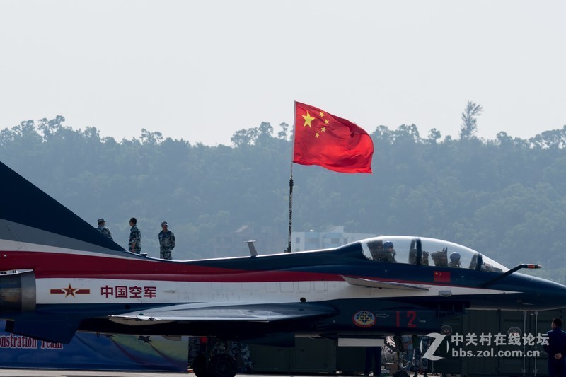 2018珠海航展 蓝天仪仗队 八一飞行表演队