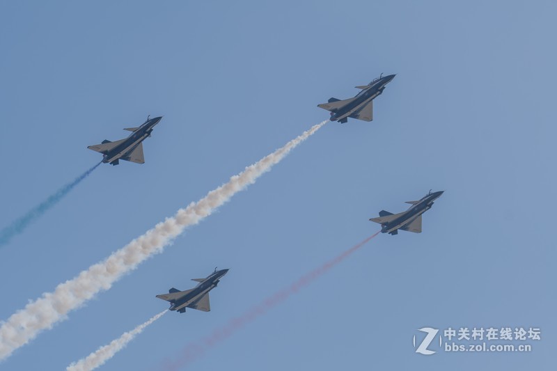 2018珠海航展 蓝天仪仗队 八一飞行表演队